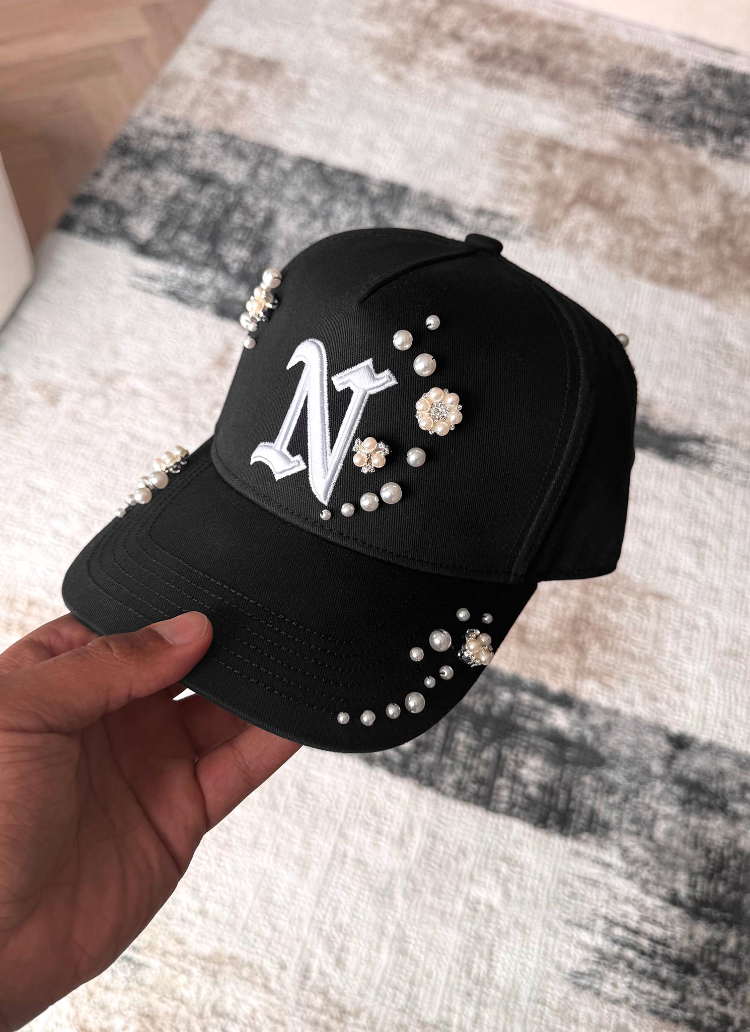 Pearl Cap - Black