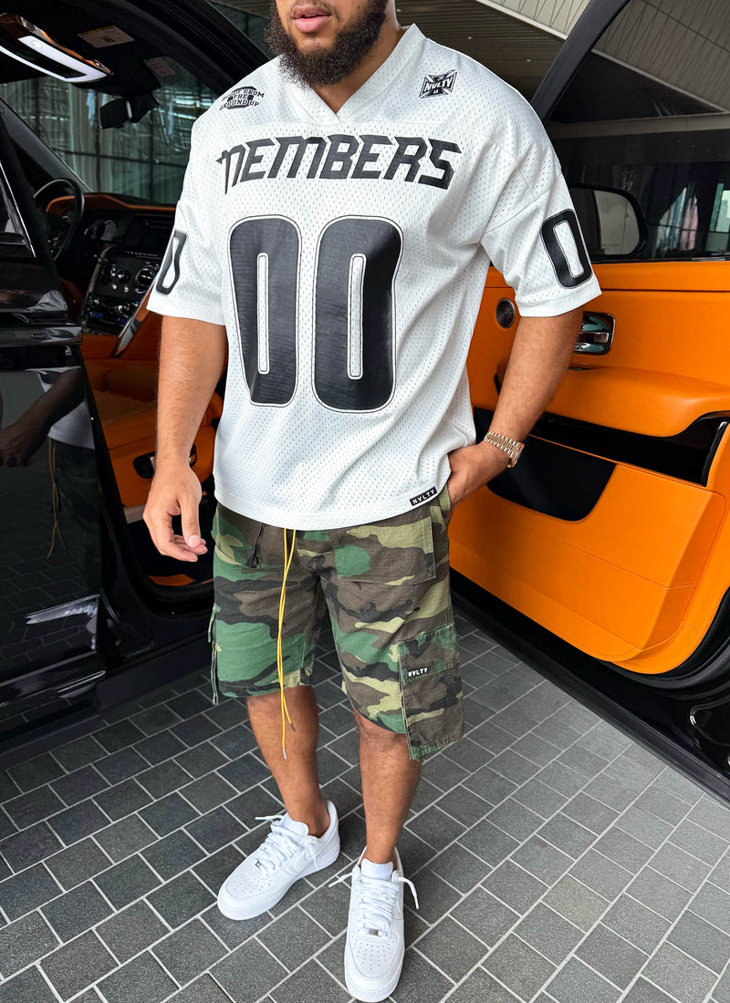 Vintage 4-Pocket-Cargo-Shorts – Camo
