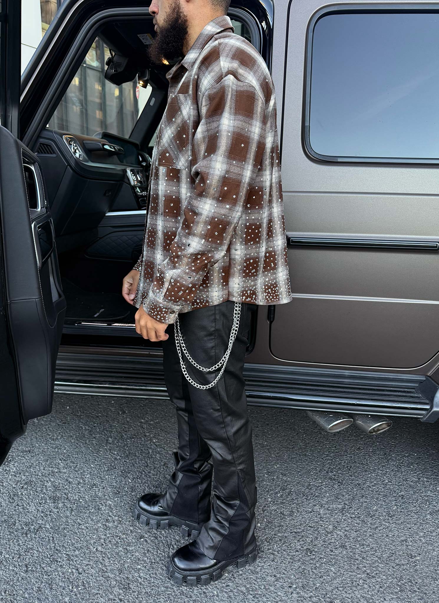 Vintage VVS Flannel - Brown