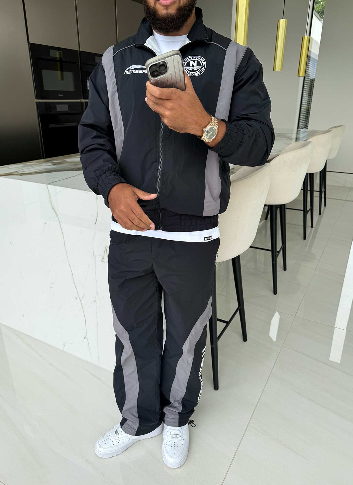 Members Track Pants - Black