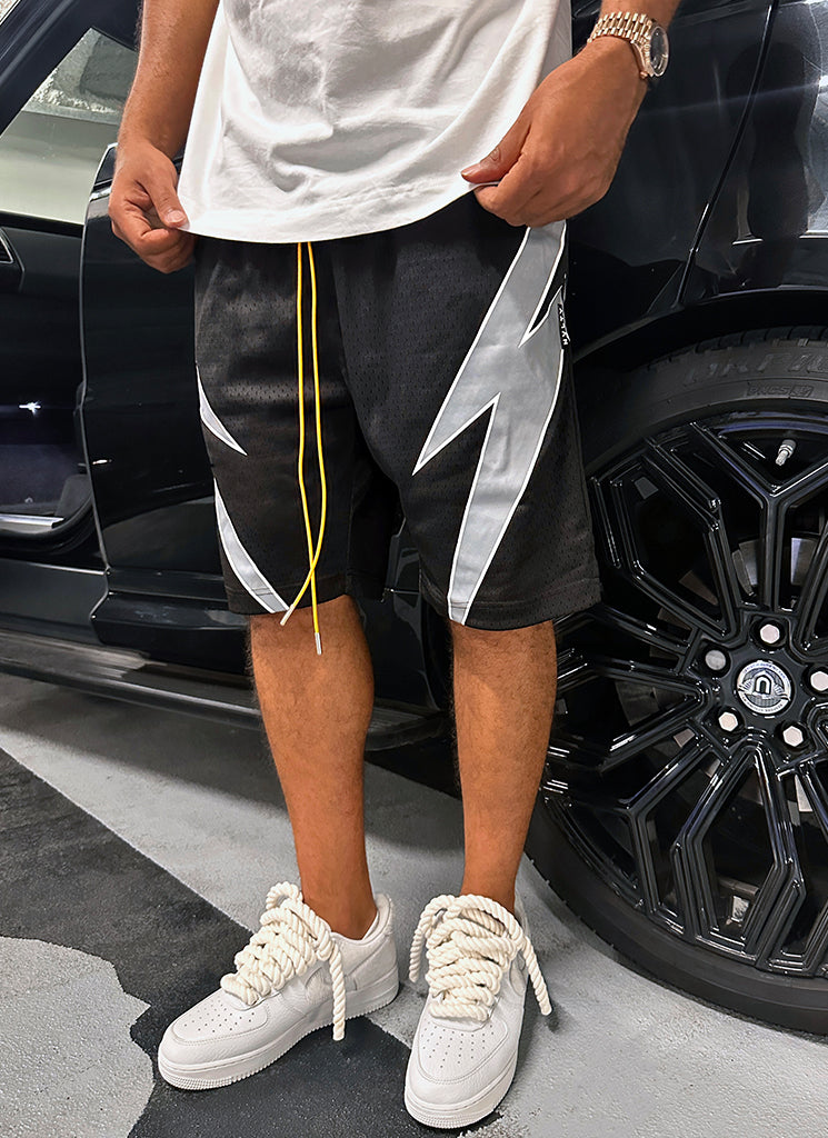 Motorsport Shorts - Schwarz
