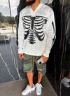 Vintage Skeleton Jersey - White