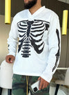 Vintage Skeleton Jersey - White