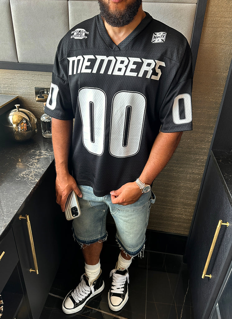 Members-Trikot – Schwarz
