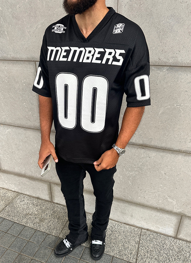 Members Jersey - Black