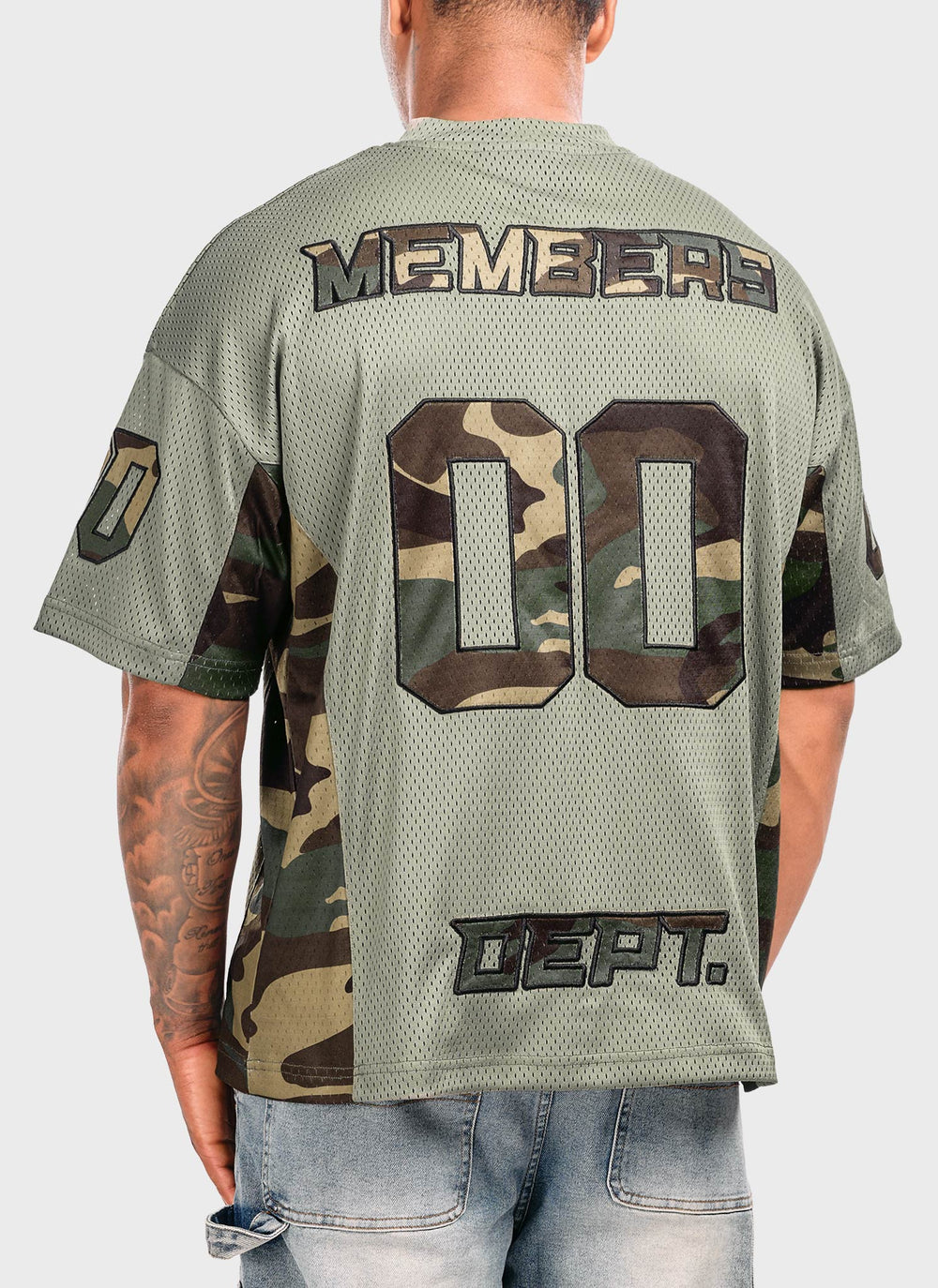 Members Camo Jersey - Khaki