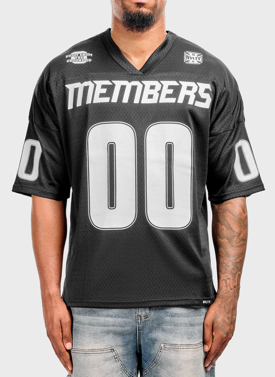 Members Jersey - Black