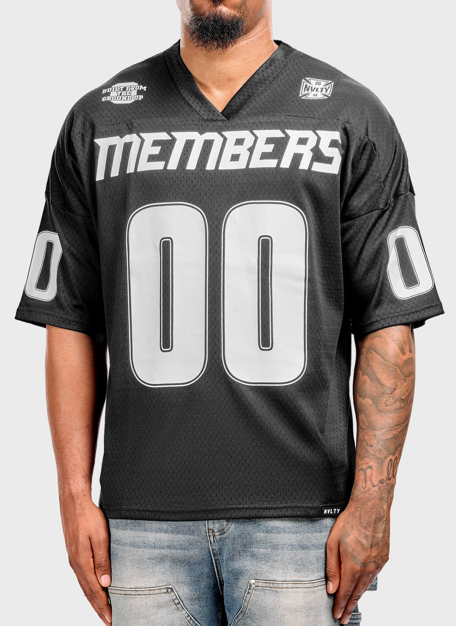 Members Jersey - Black