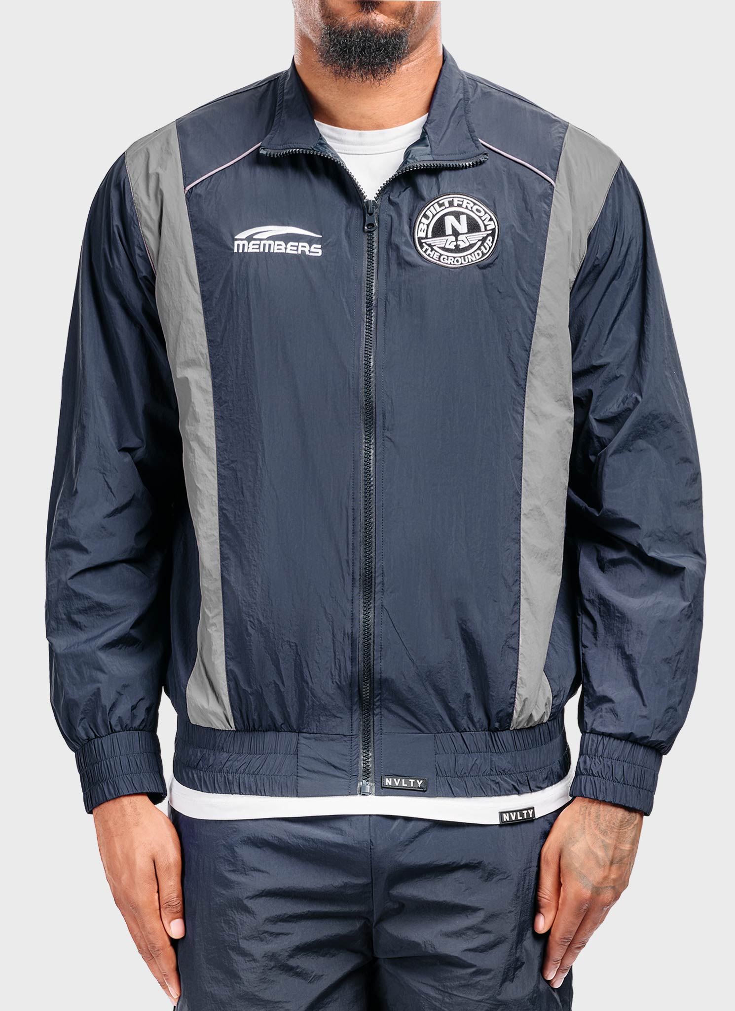 Members Track Jacket - Navy
