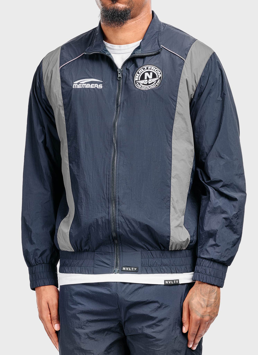 Members Track Jacket - Navy