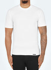 Knit Fitted T-Shirt - White