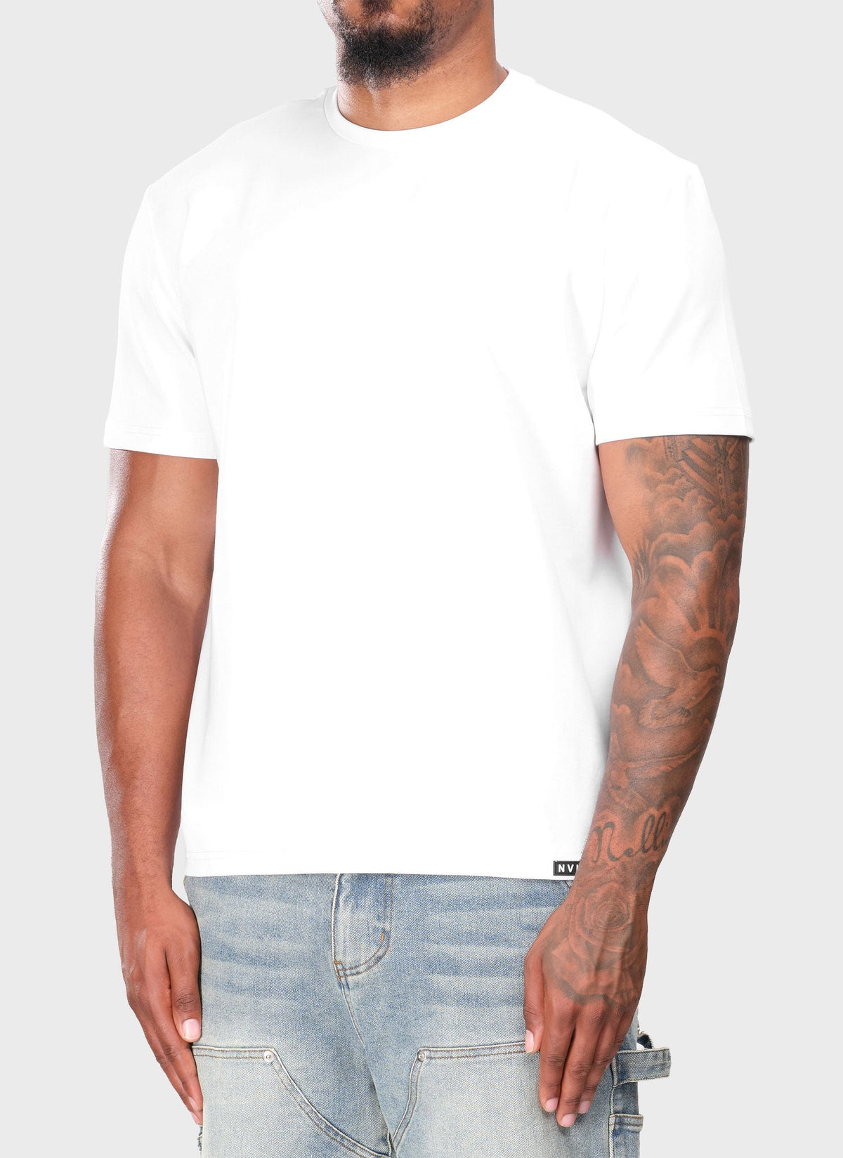 Luxe Cotton T-Shirt - White
