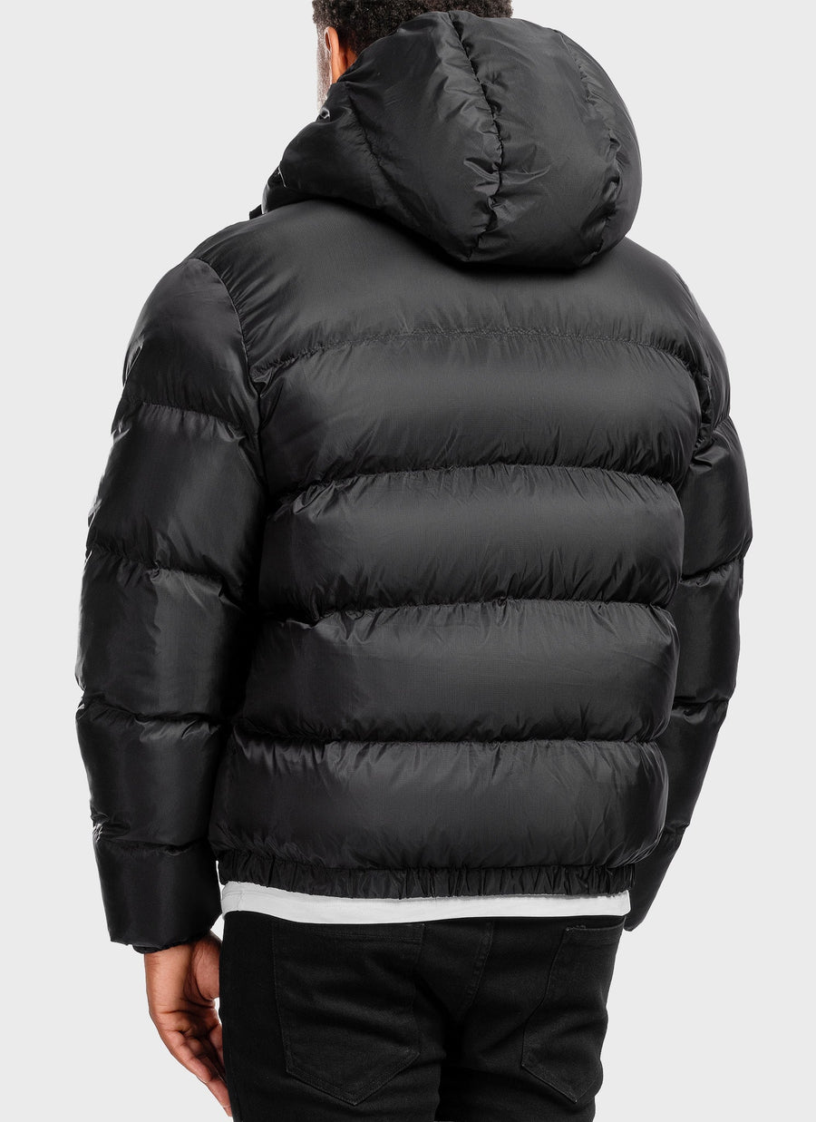 Luxe Puffer Jacket - Black