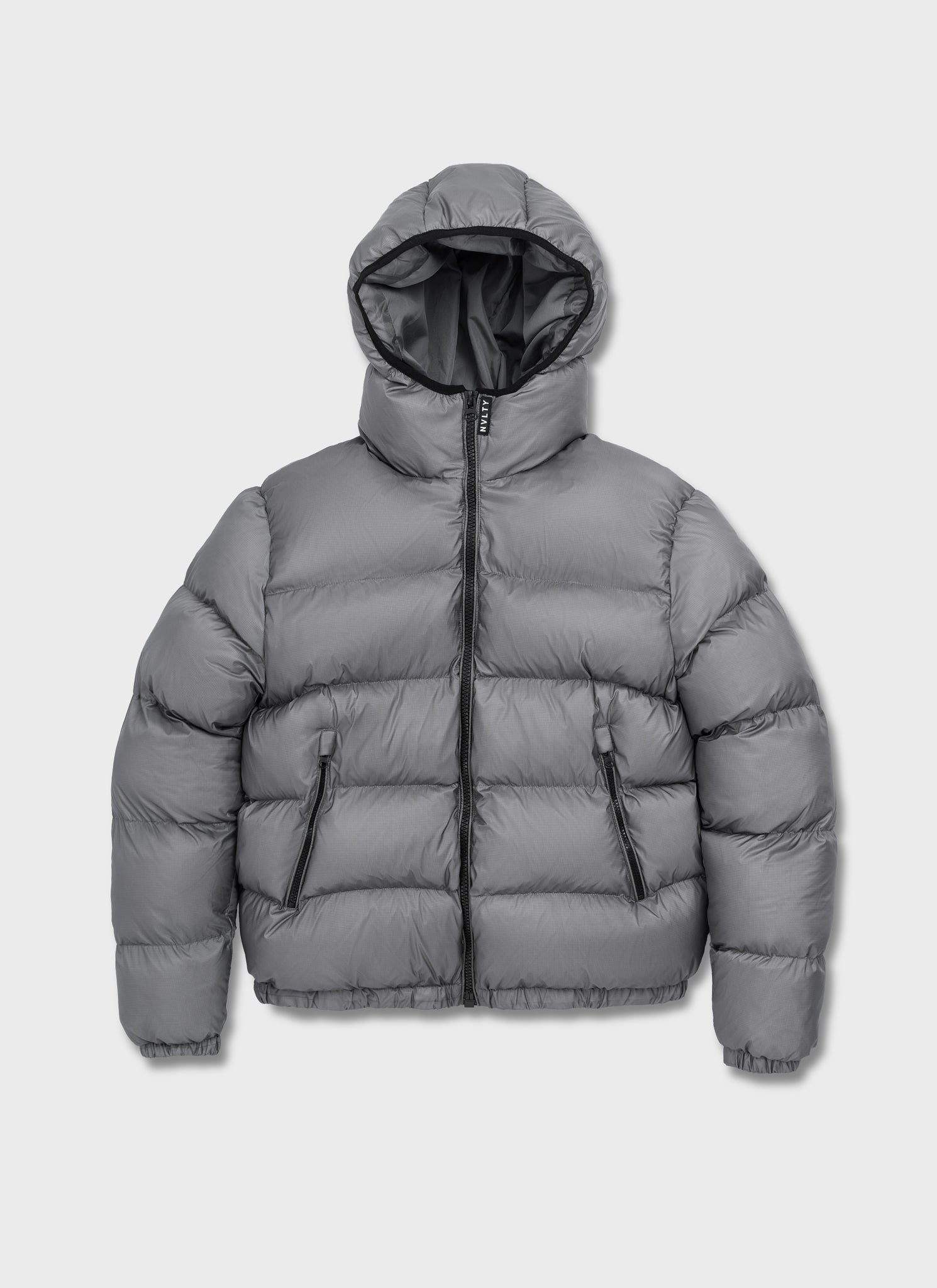 Luxe Puffer Jacket - Charcoal Grey
