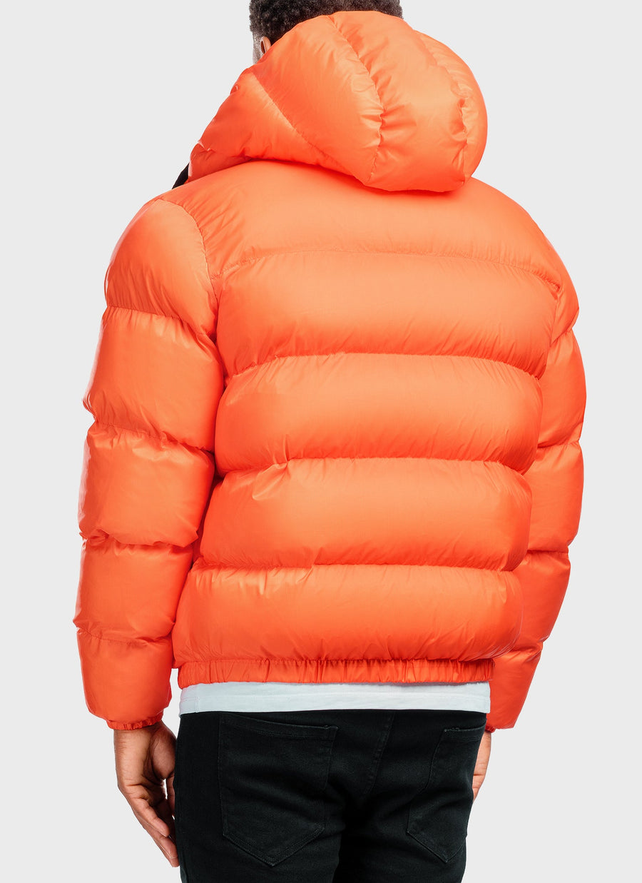 Luxe Puffer Jacket - Orange