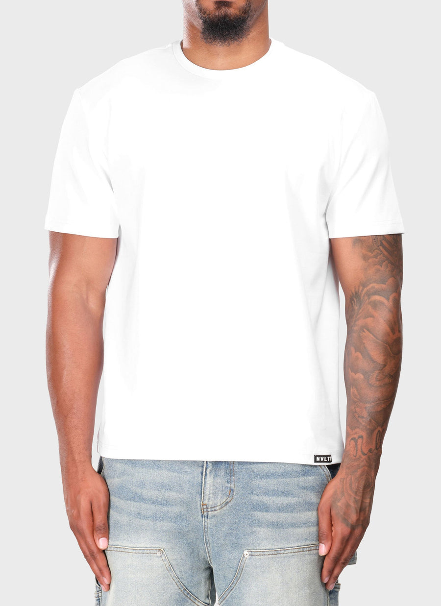 Luxe Cotton T-Shirt - White