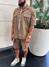 Vintage Cargo Shorts - Mocha