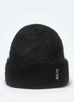 Mohair Beanie - Black