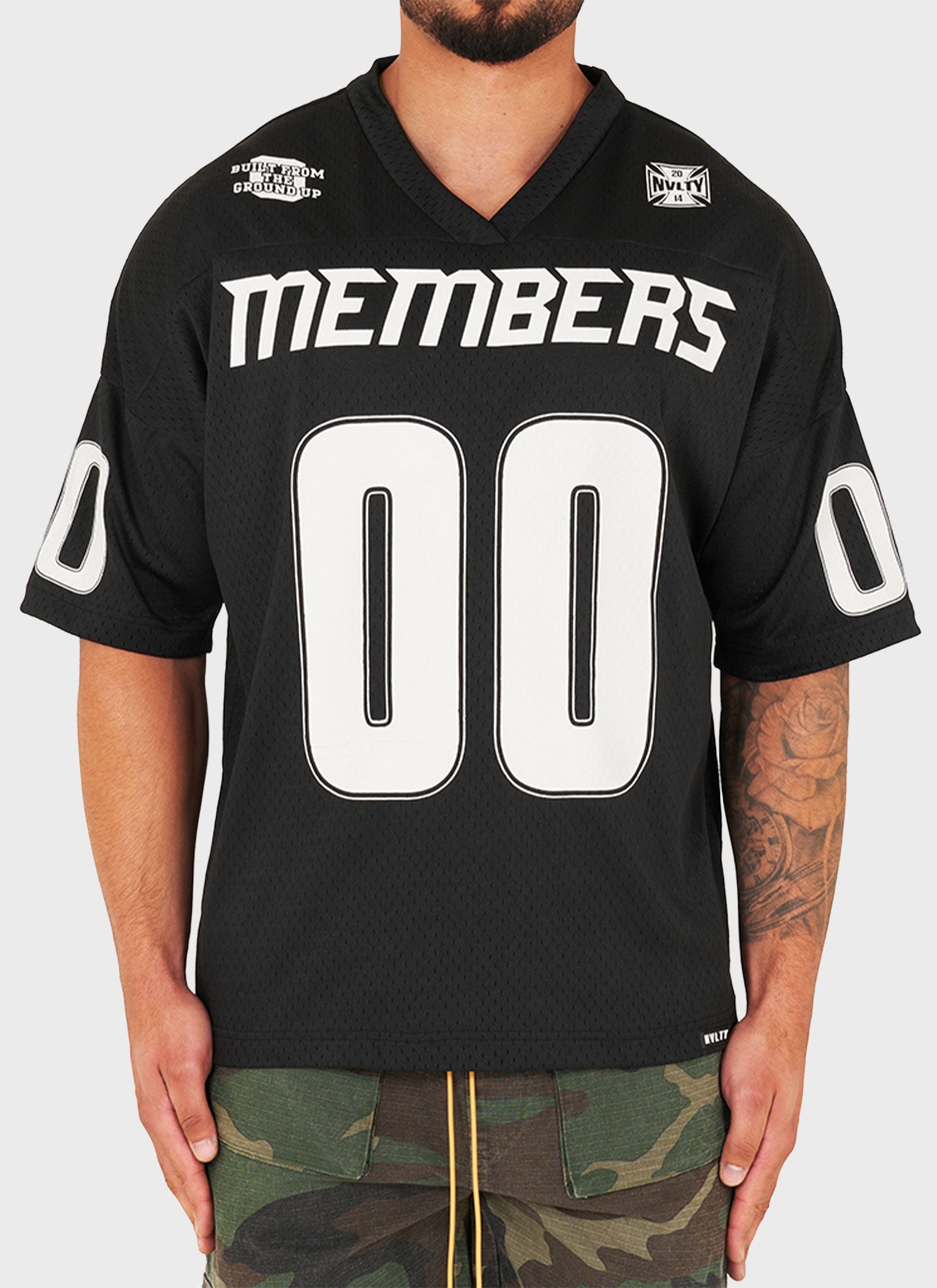 Members Jersey - Black