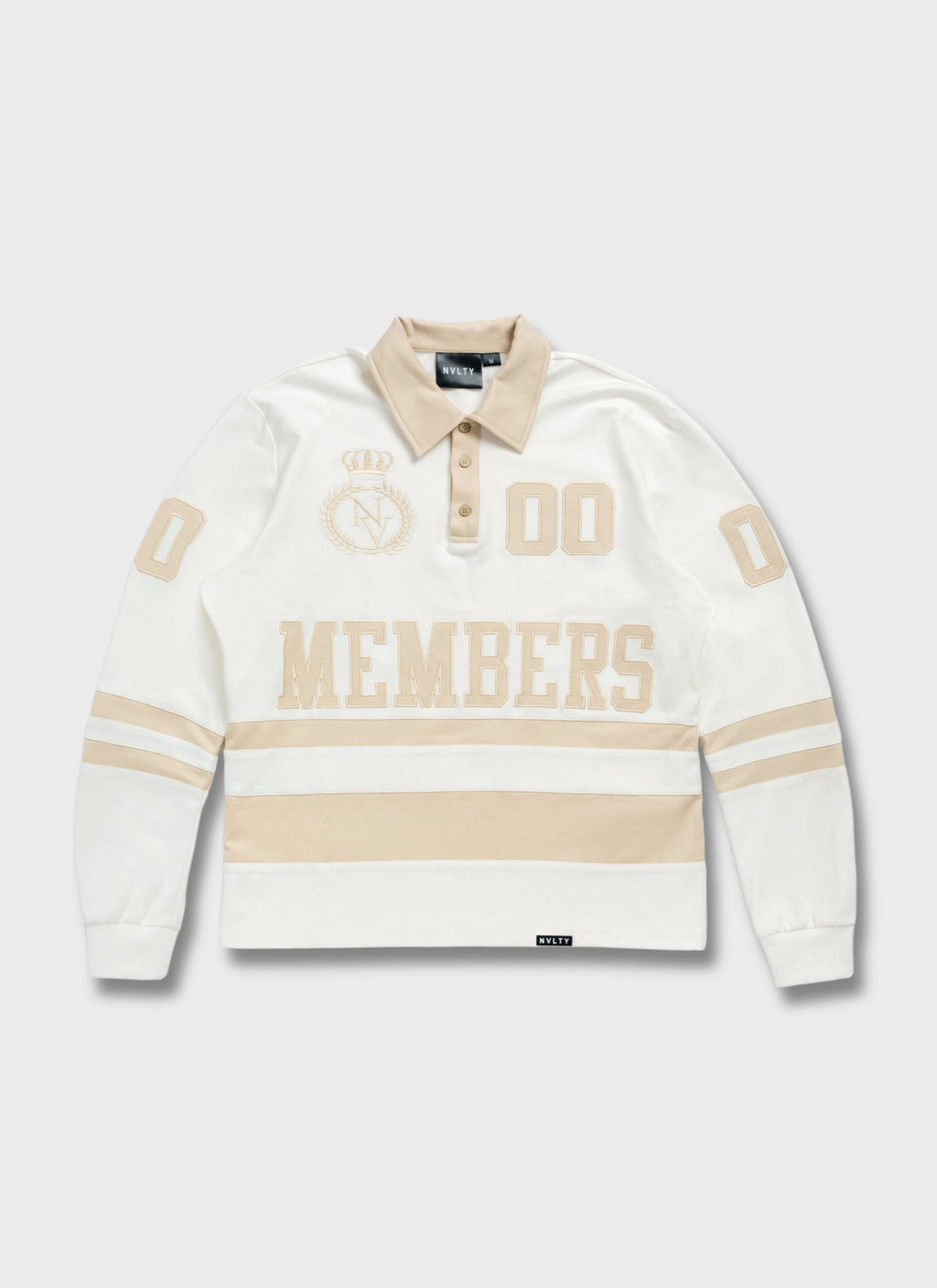Members Royal Rugby Shirt - Ivory