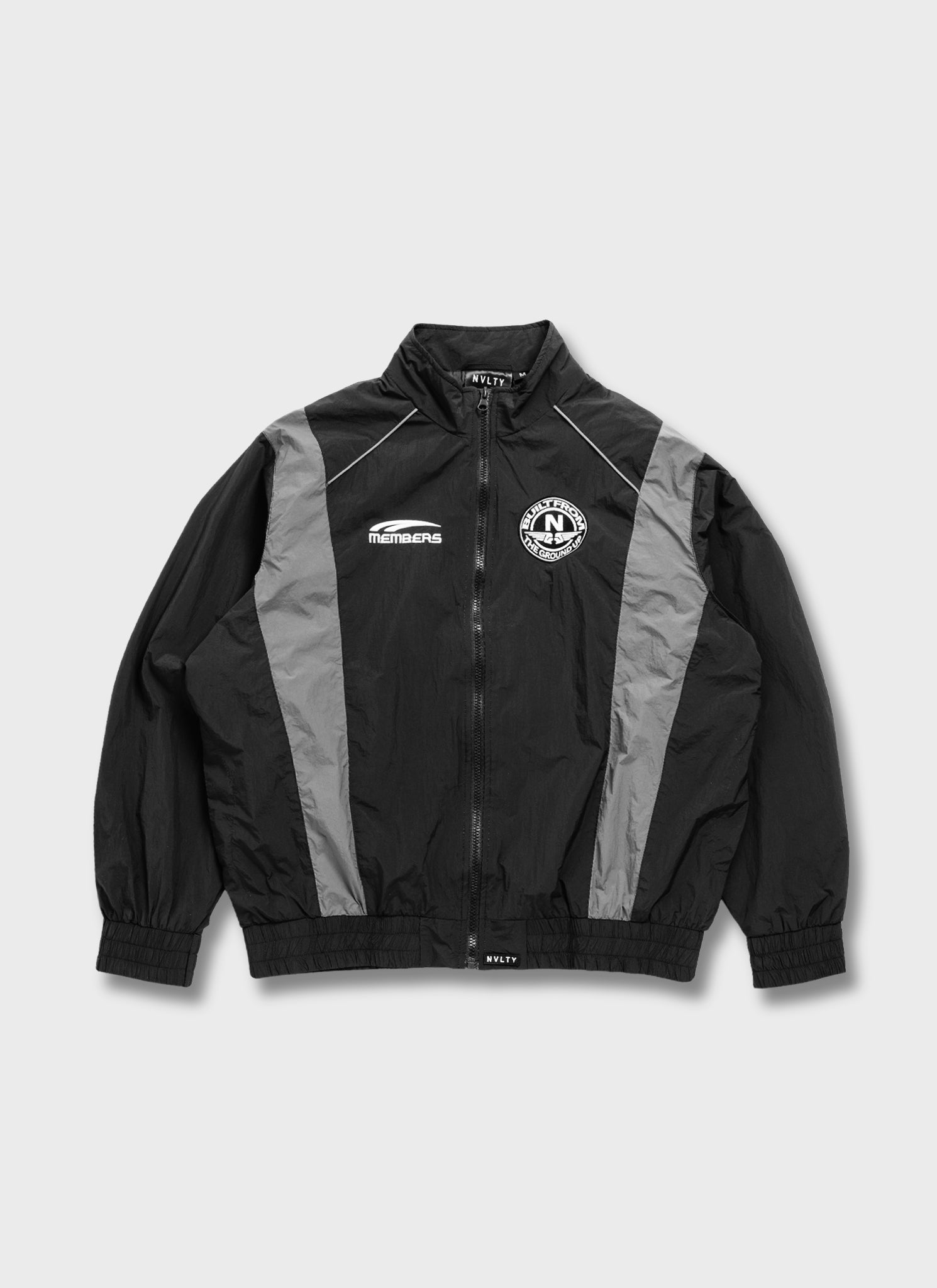 Members Track Jacket - Black