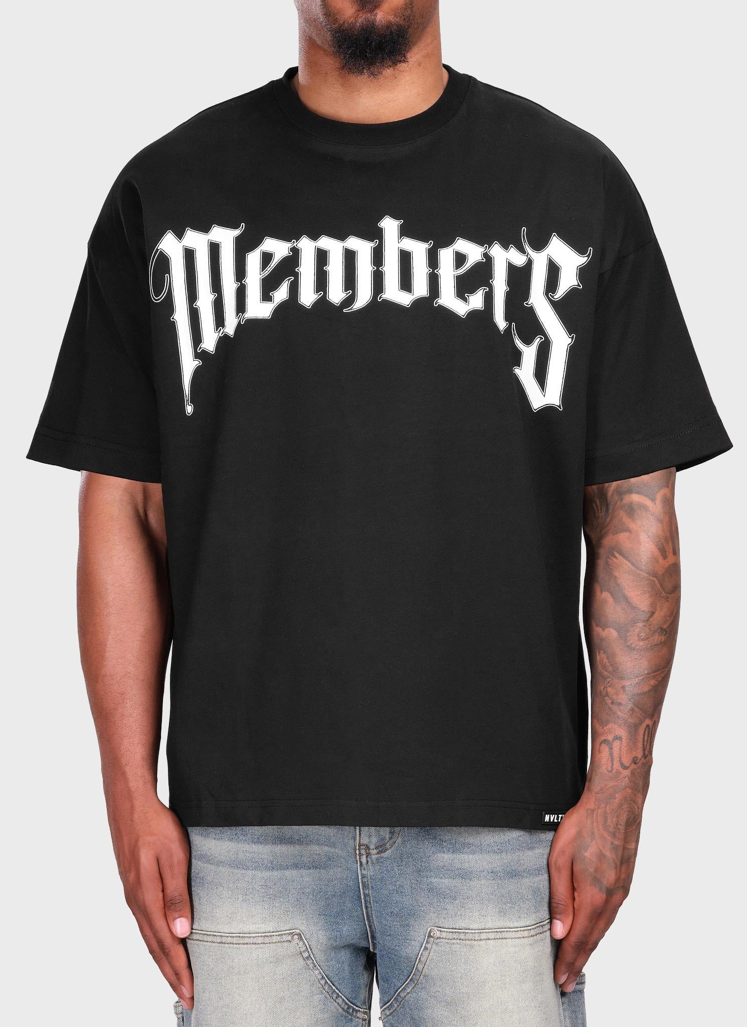 Members Arc T-Shirt - Schwarz