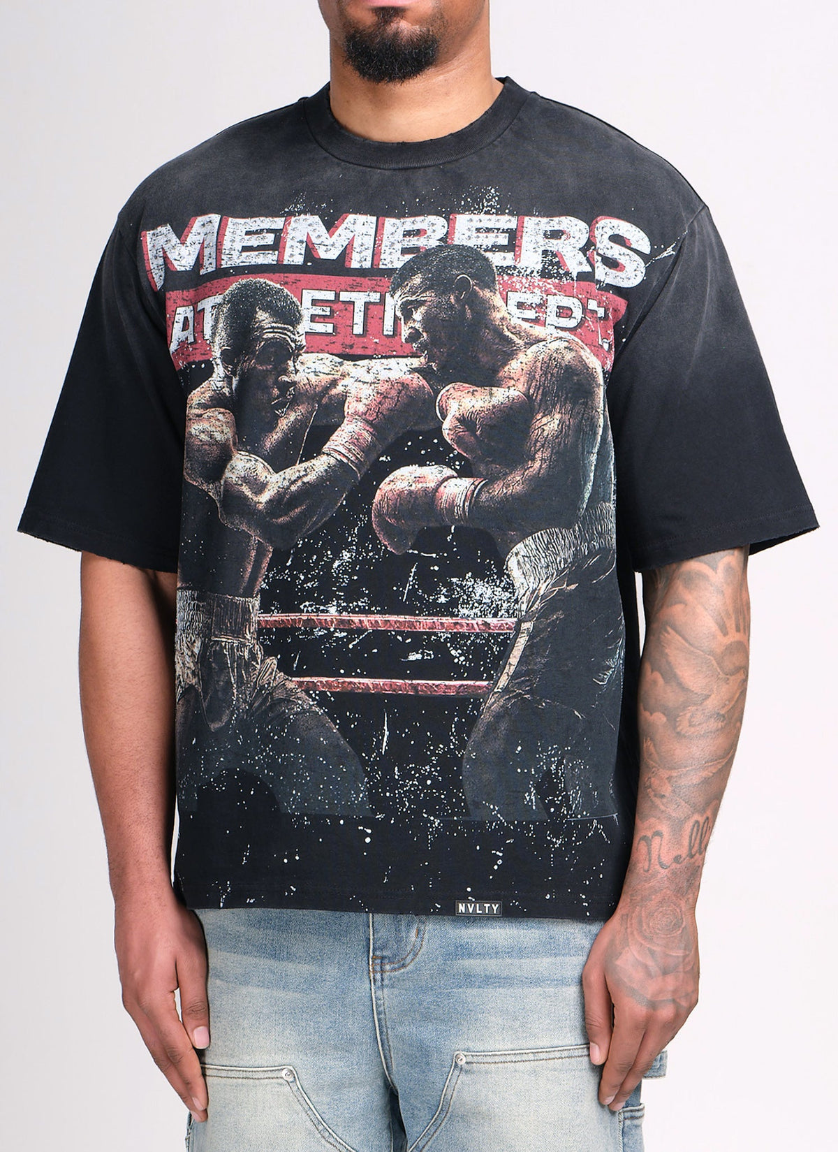 Members Athletic Dept T-Shirt - Black