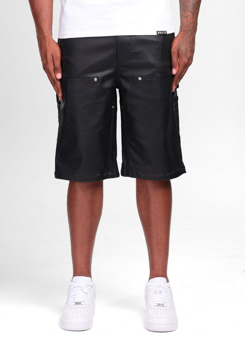 Vintage Carpenter Wax Shorts - Black