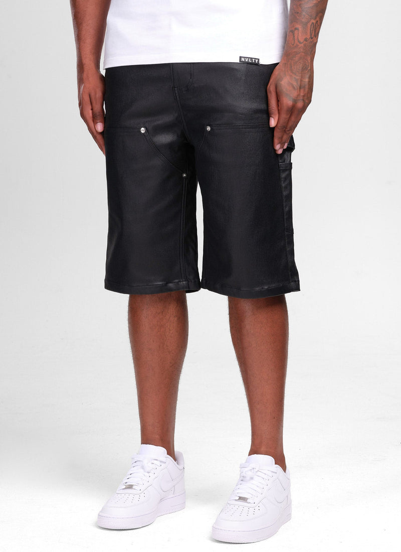 Vintage Carpenter Wax Shorts - Black