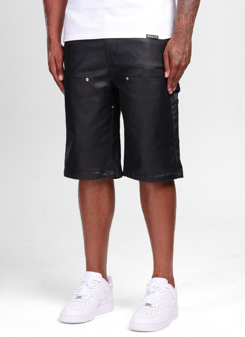 Vintage Carpenter Wax Shorts - Black