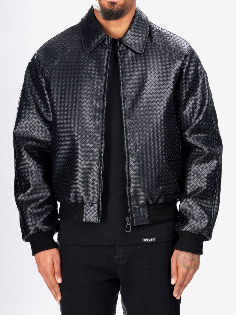 Interlock Aviator Jacket - Black