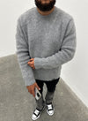 Mohair Sweater - Grey