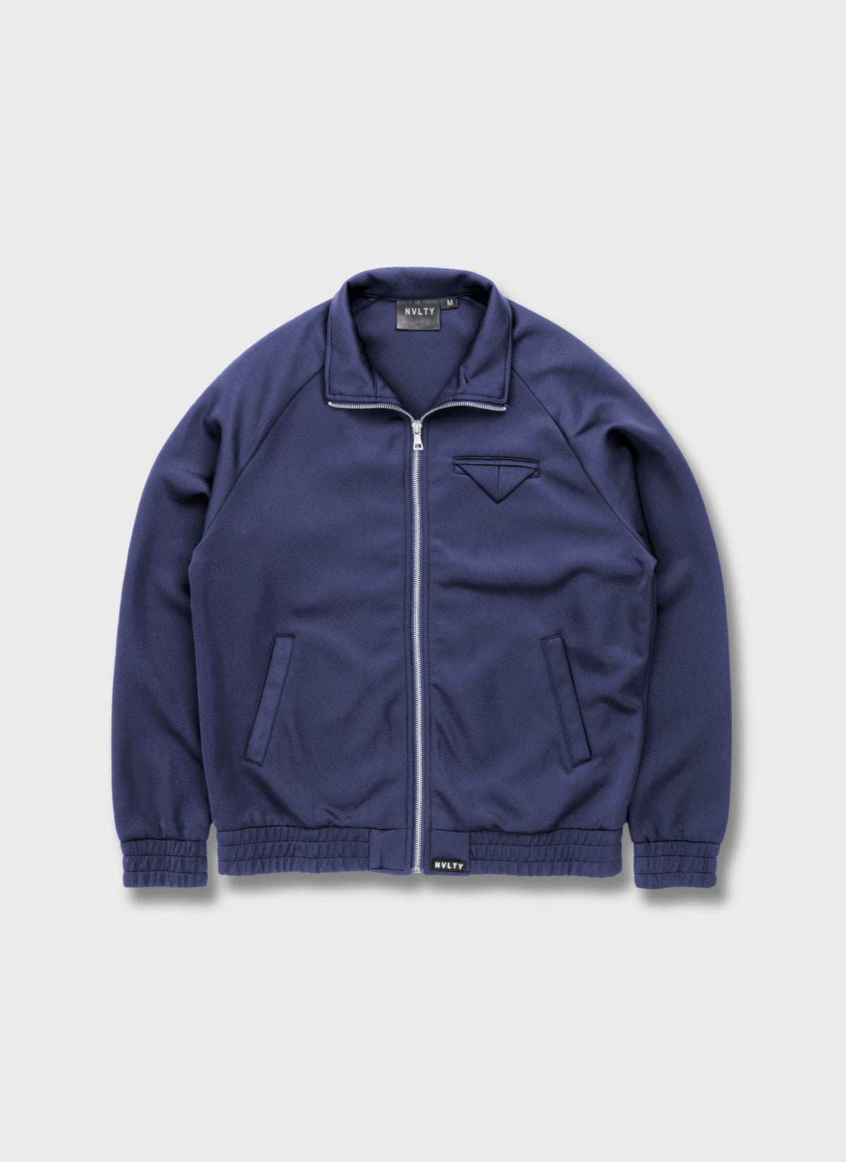 Pocket Square Track Jacket - Navy