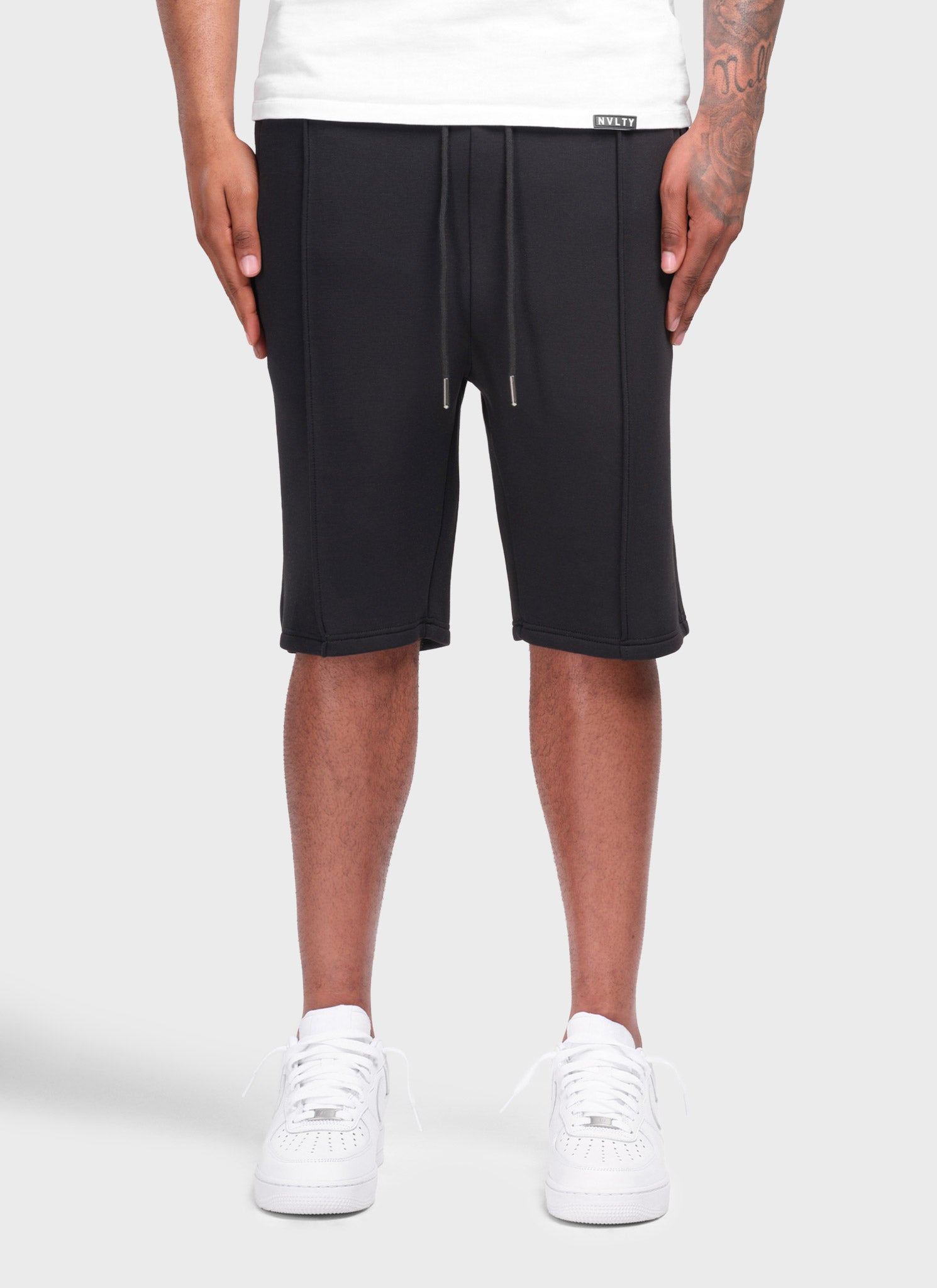 Scuba Structured Shorts - Black