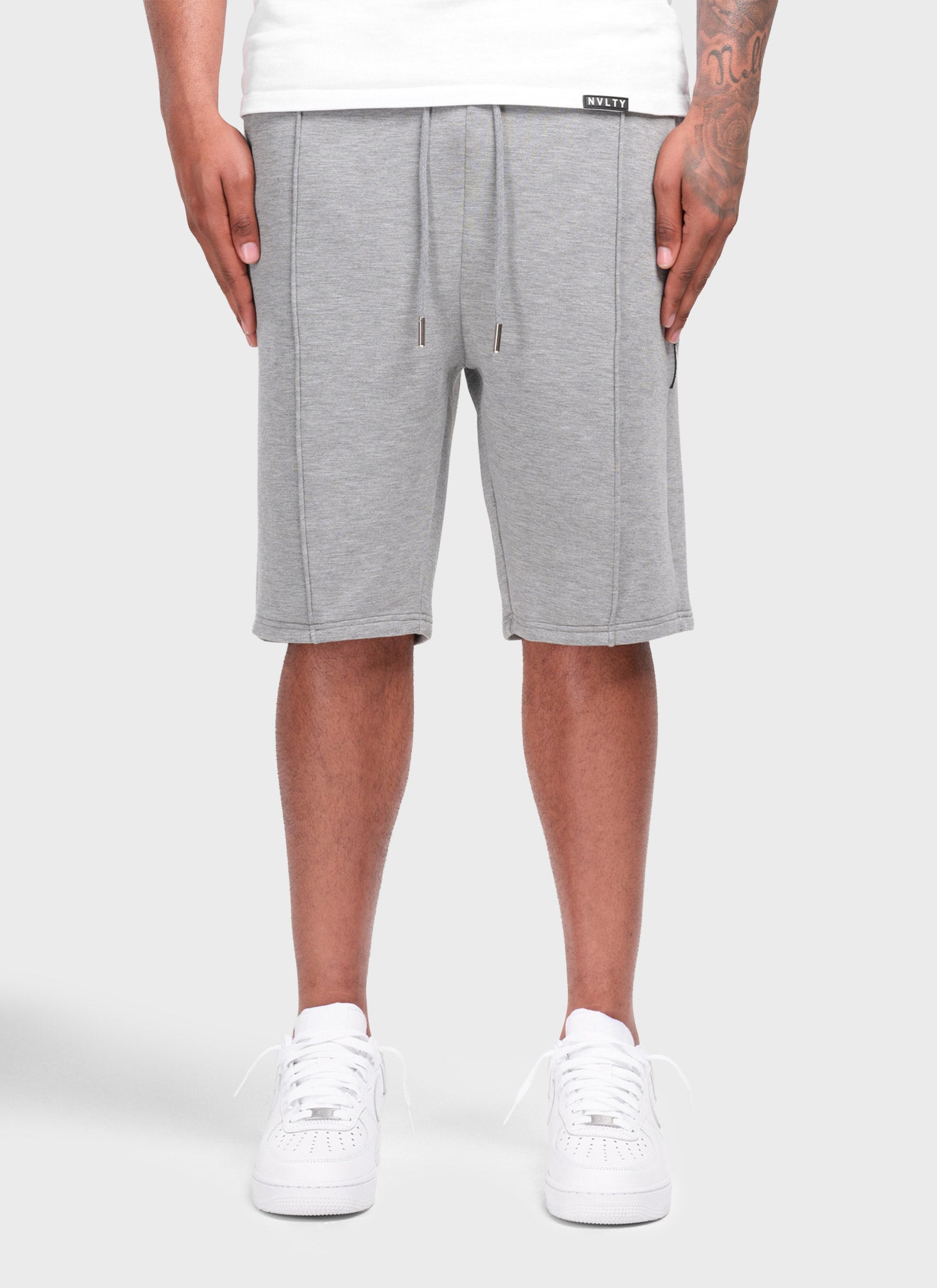 Scuba Structured Shorts - Grey