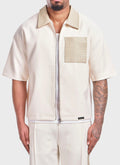 Twill Interlock Shirt - Ivory