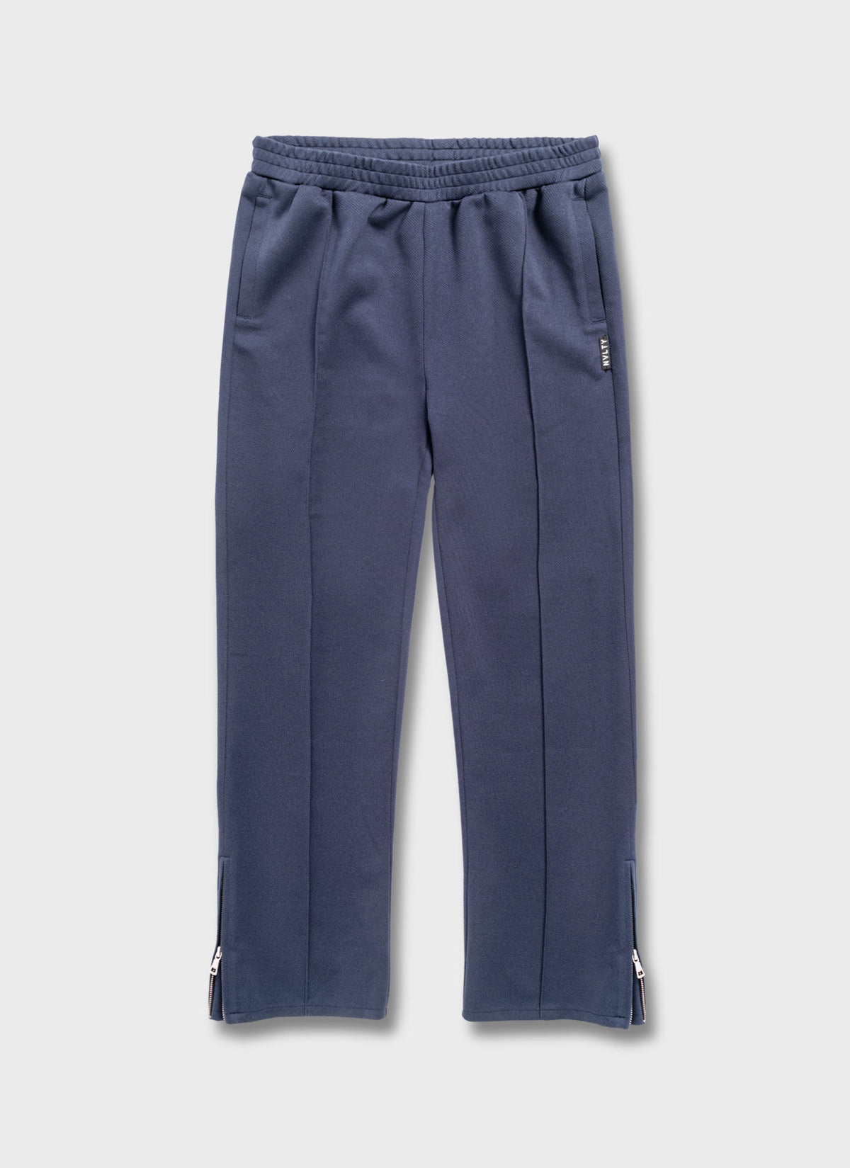 Twill Pleat Pants - Navy