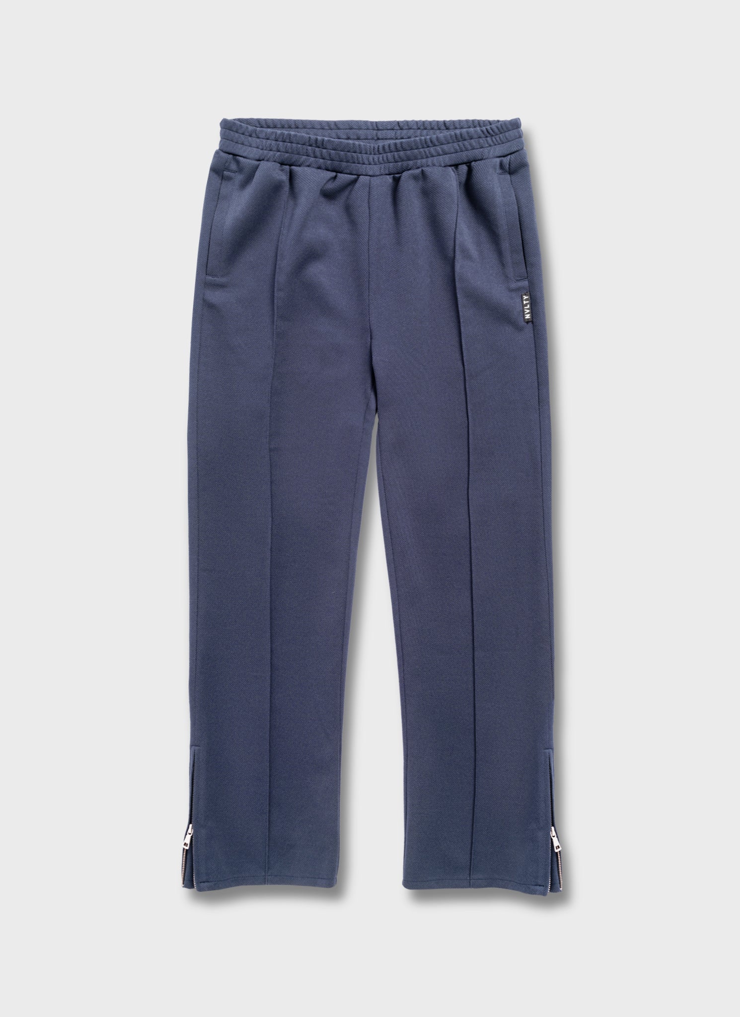 Twill Pleat Pants - Navy