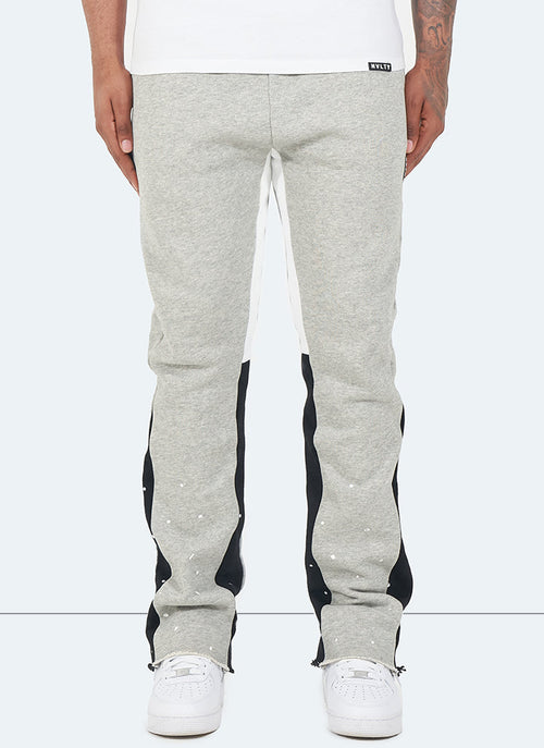 Pantalon de jogging Vintage Flare Paint - Gris