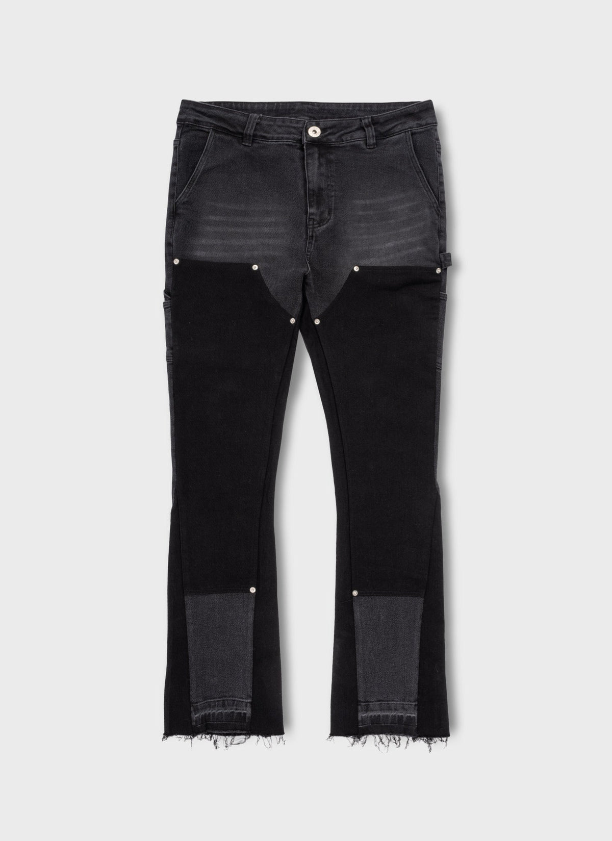 Vintage Flare Carpenter Jeans - Black