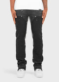 Vintage Flare Carpenter Paint Jeans – Schwarz