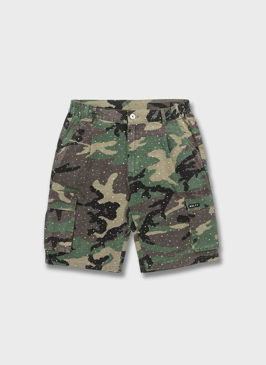 Vintage Flooded VVS Cargo Shorts - Camo