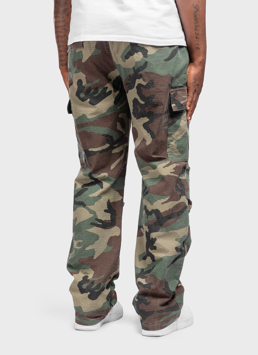 Vintage Luxe Cargos - Camo