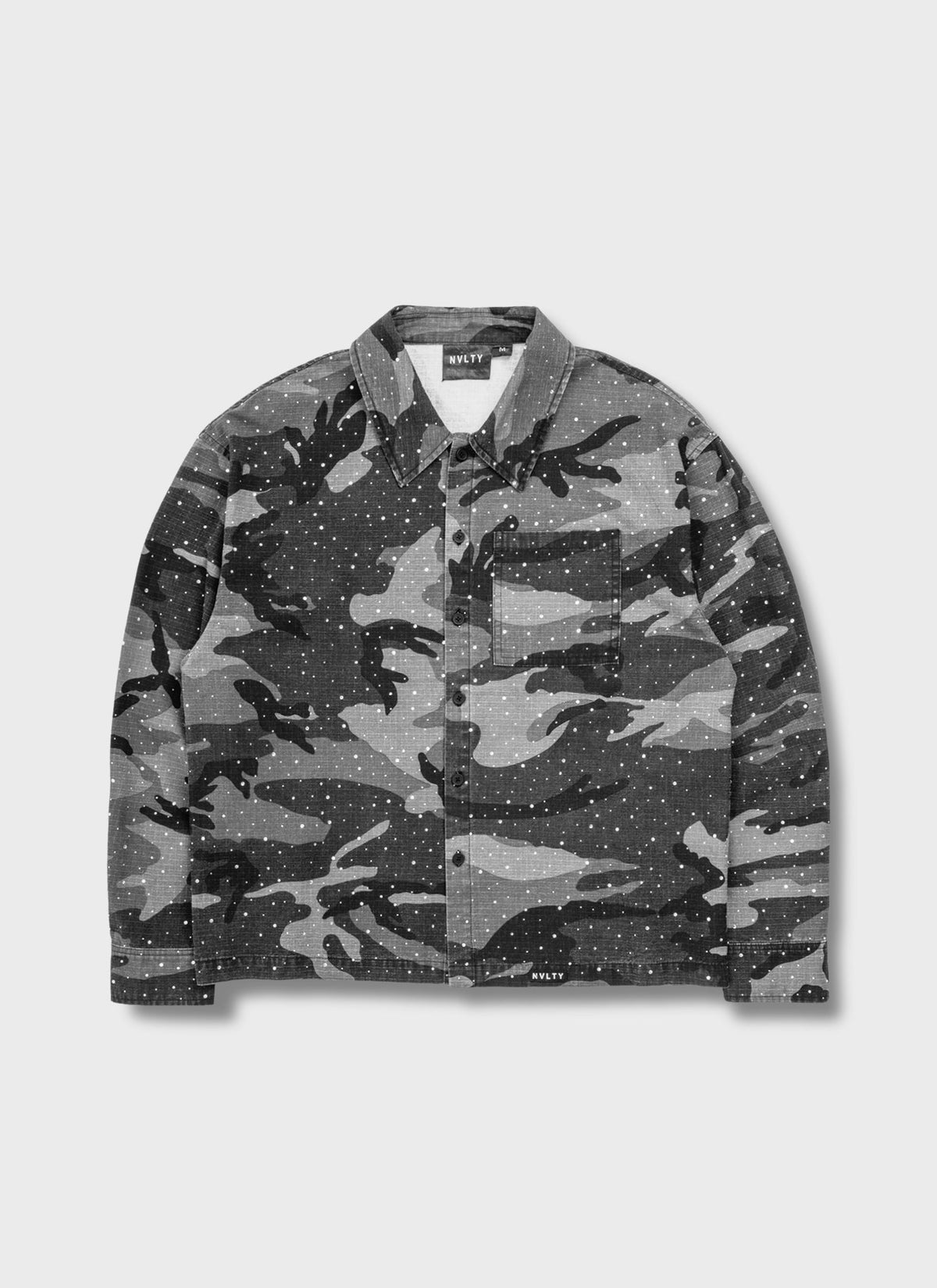 Vintage VVS Shirt - Black Camo