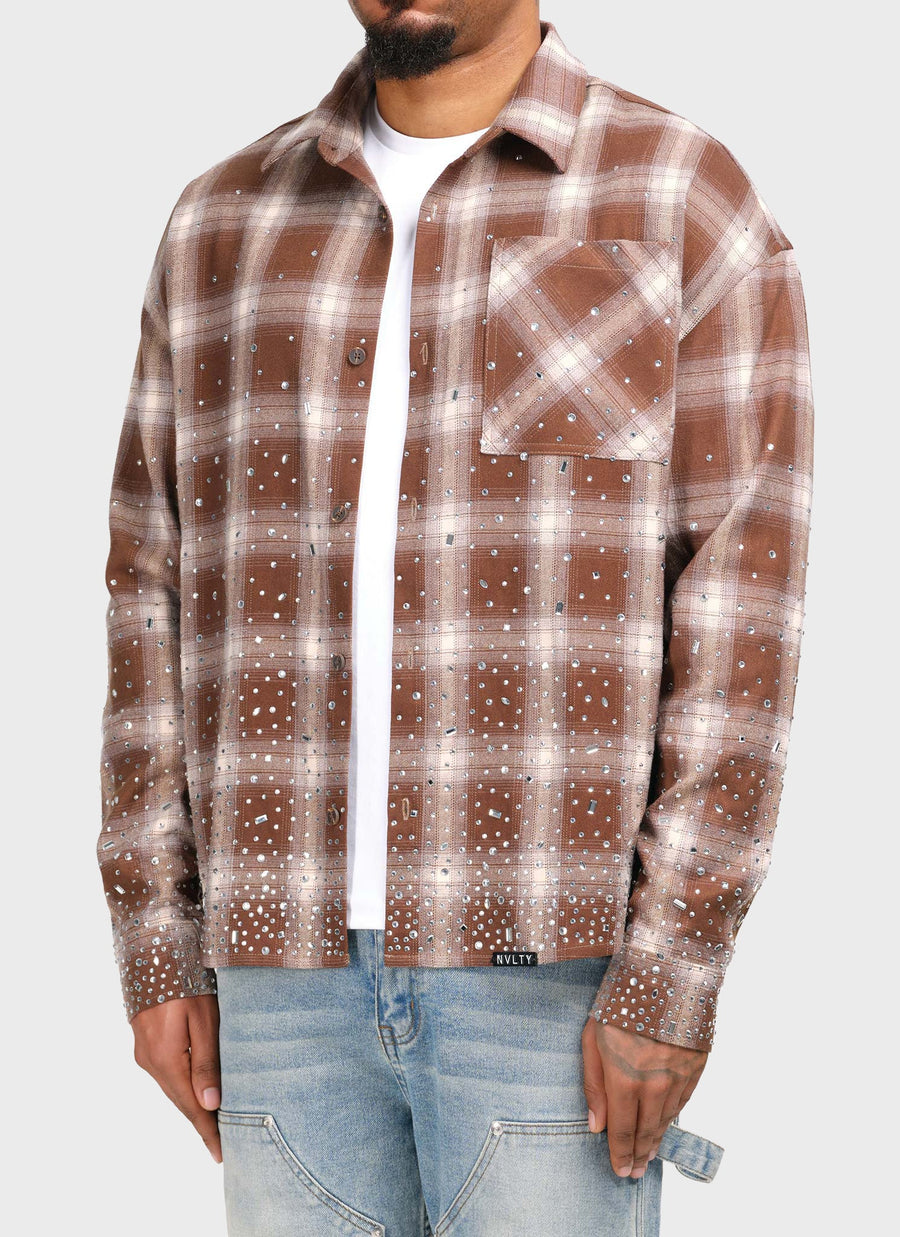 Vintage VVS Flannel - Brown