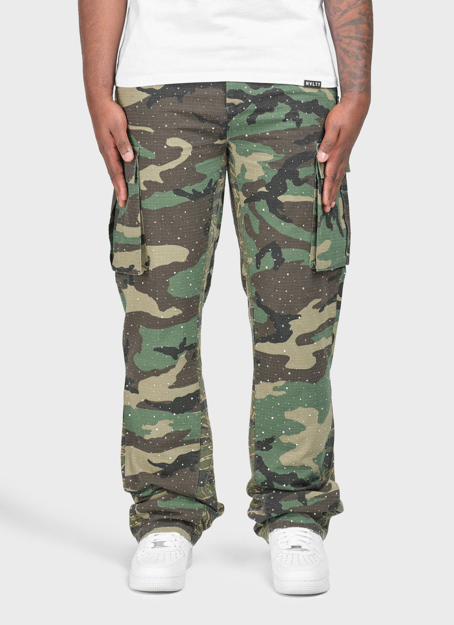 Vintage Flare VVS Cargos - Camo