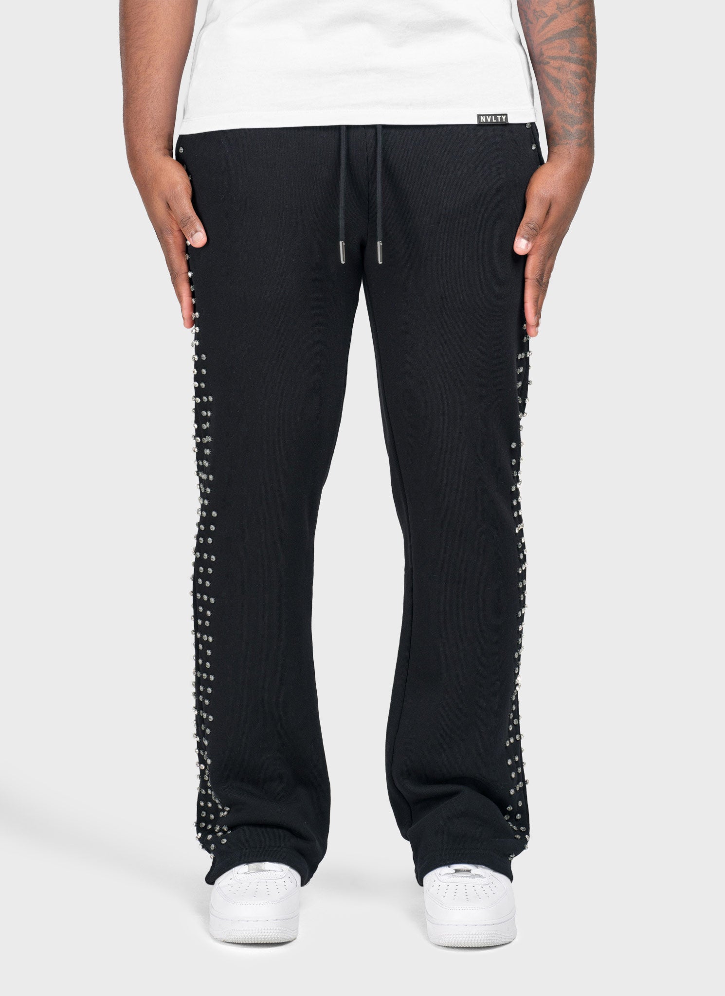 Vintage VVS Flare Joggers - Black