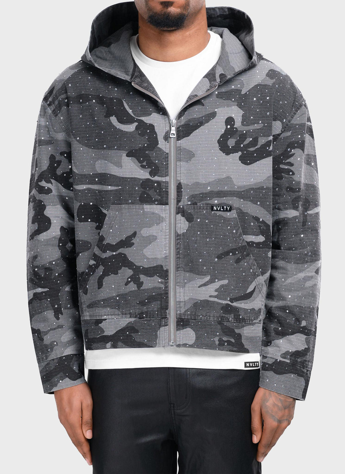 Vintage Flooded VVS Jacket - Black Camo