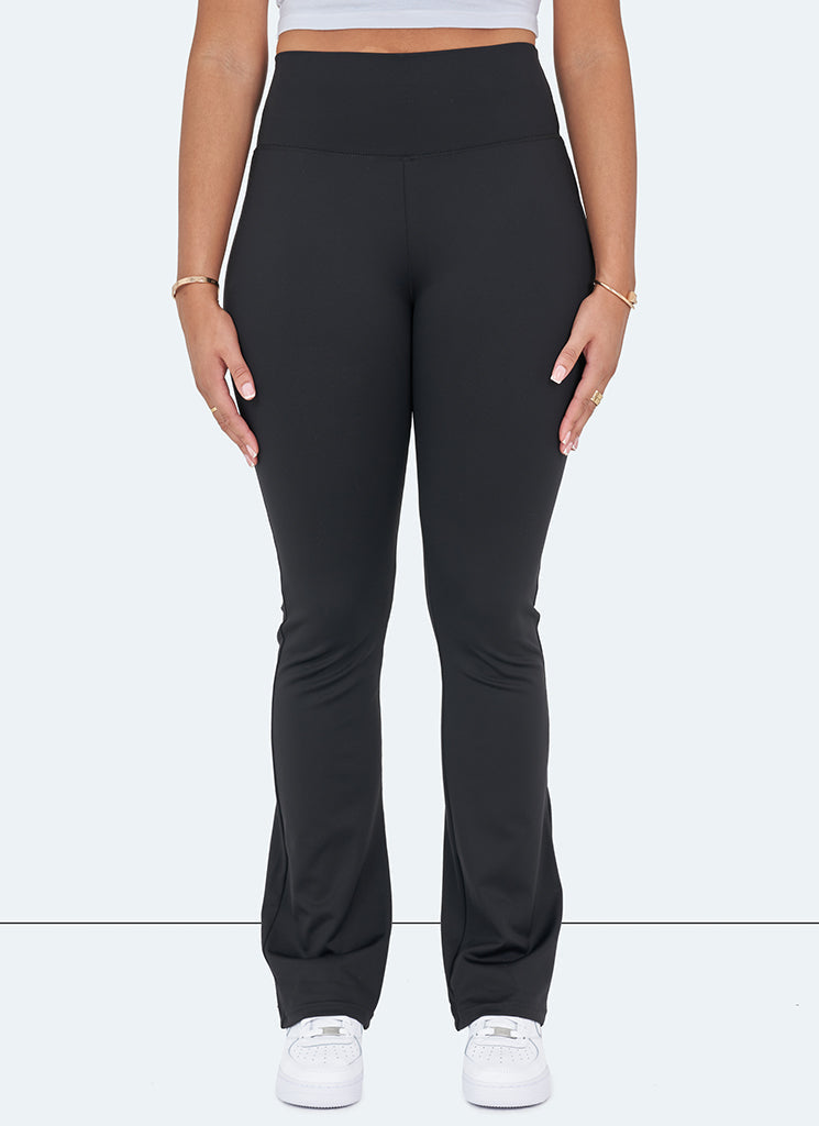 Legging évasé - Noir 