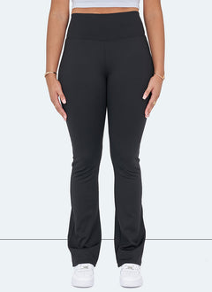 Schlag-Leggings – Schwarz 